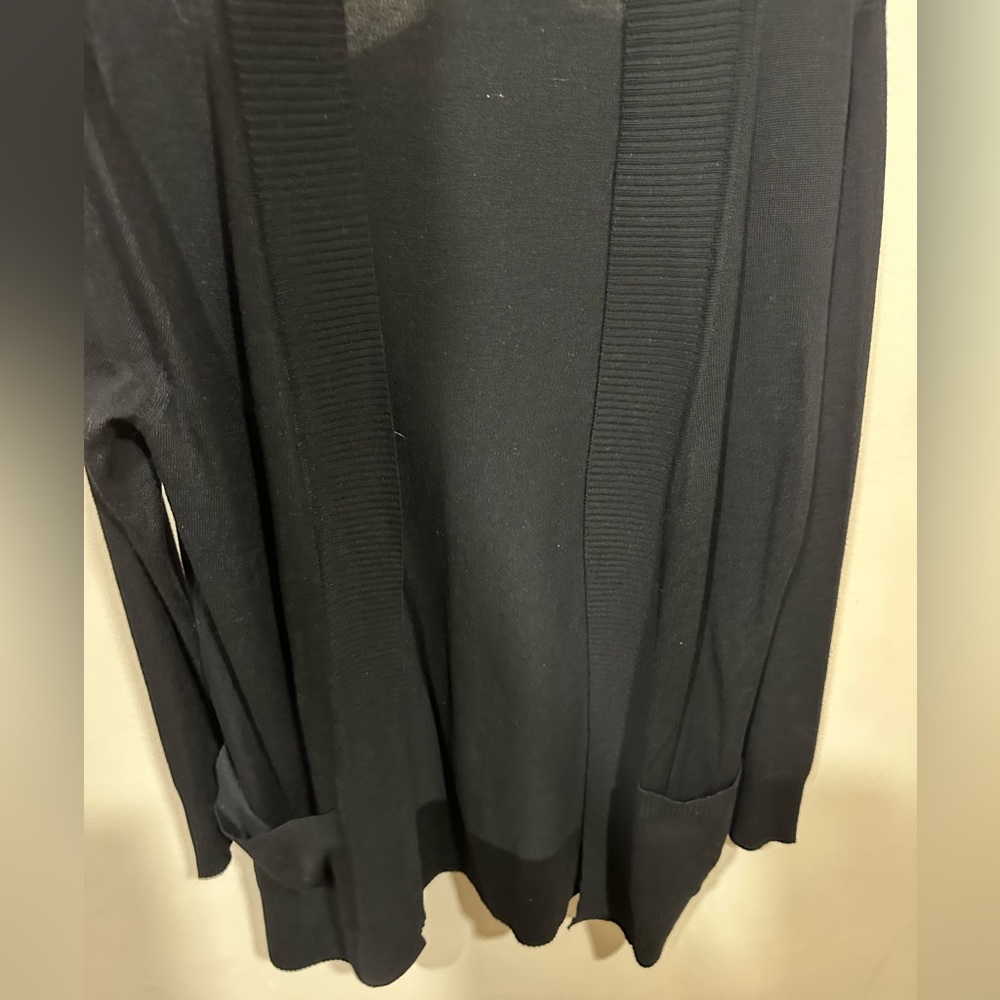 New and unworn black cardigan